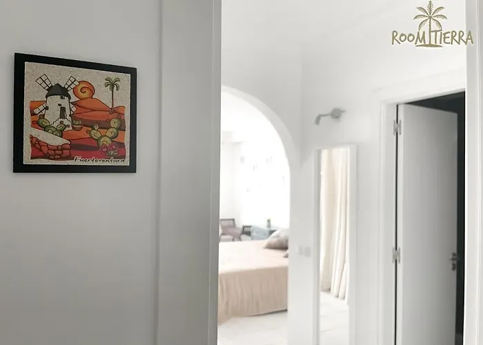 Tierra Wifi Free Private Bathroom , Town Lägenhet Corralejo